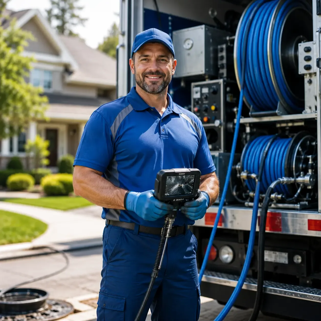 Local outdoor drain cleaning specialists in Crownsville, MD